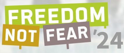 Freedom not Fear conference banner